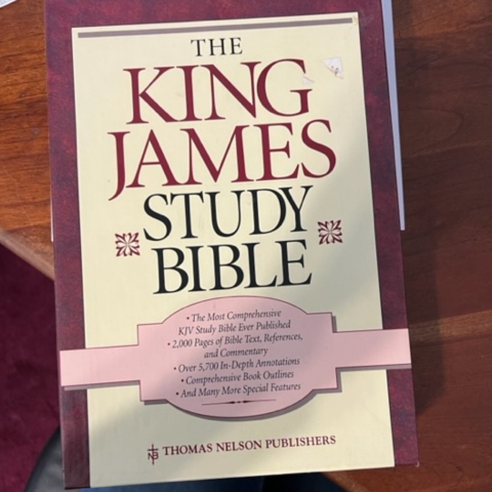 BRAND NEW in Box a KJV STUDY BIBLE